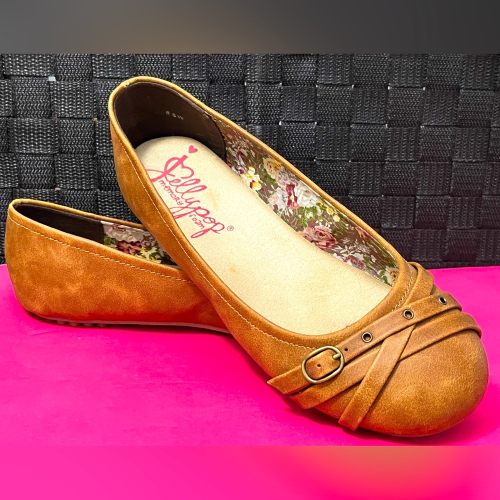 🤎Jellypop Memory Foam Flats-Size 8.5W🤎